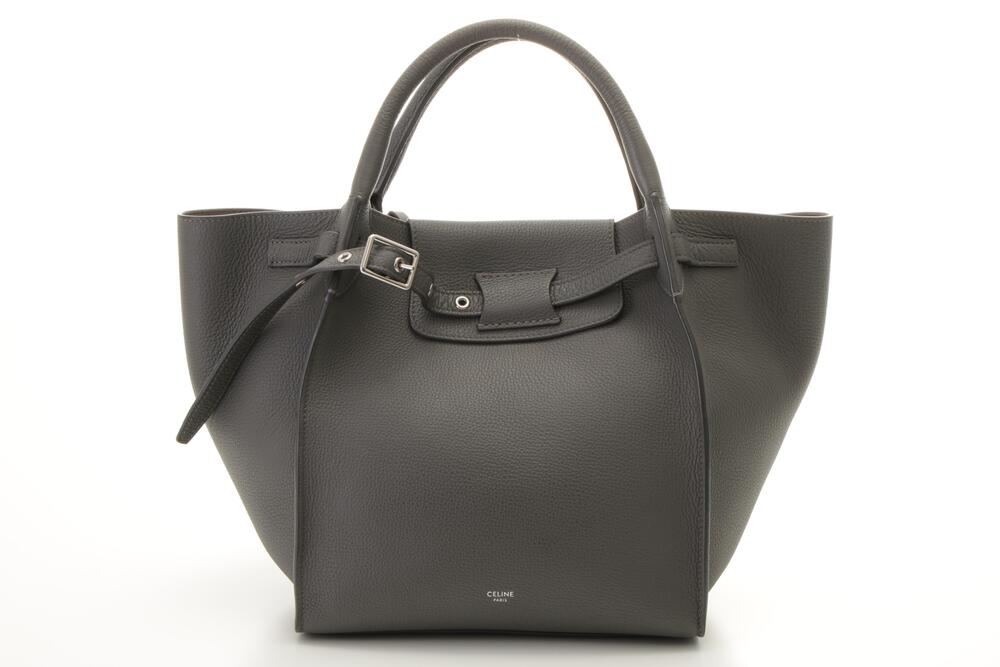 Celine bag shoulder big gray calfskin